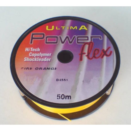 Ultima Powerflex Shockleader Orange 50lb